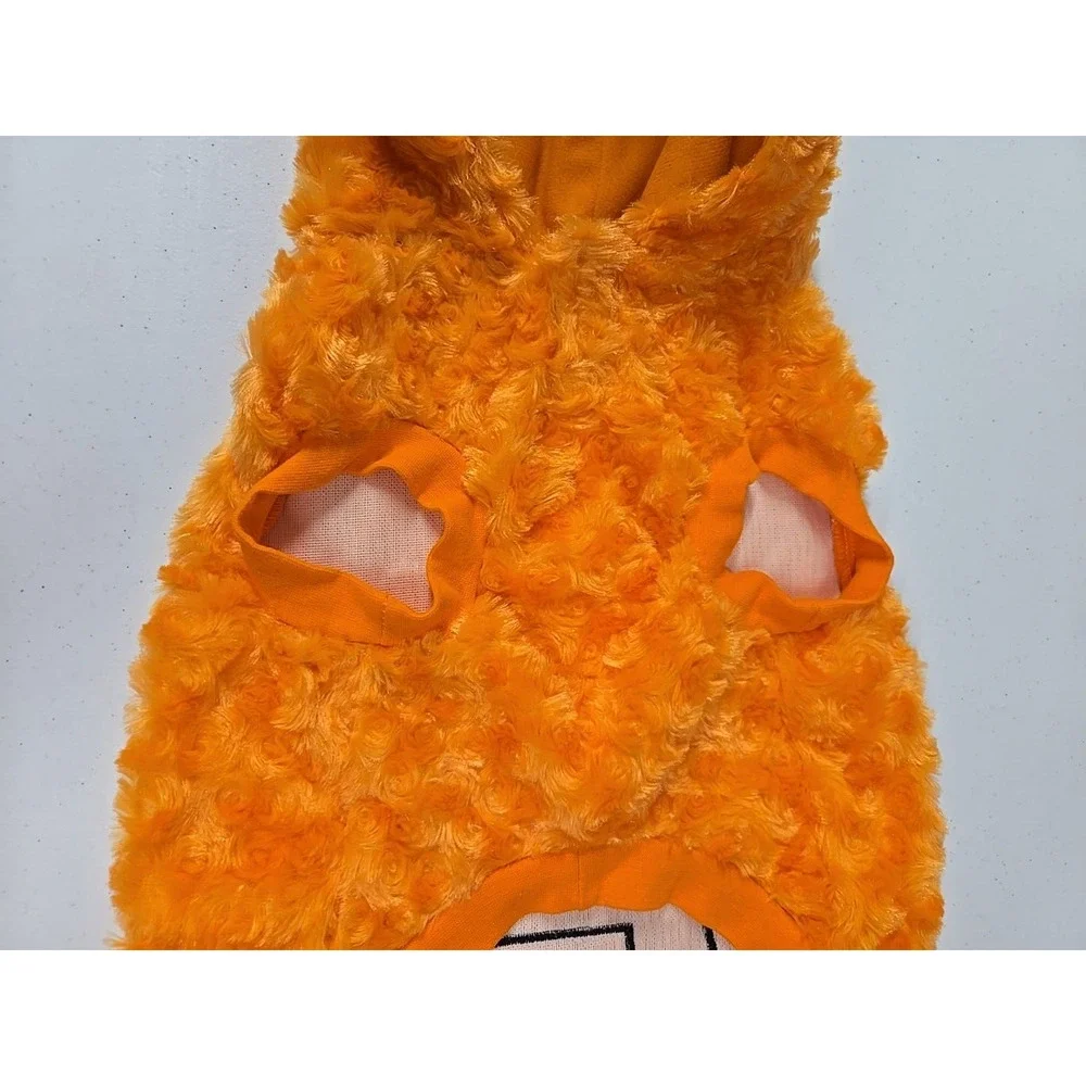 Meijer Dog Halloween Costume Pumpkin JACK O LANTERN Size Large 18-21 inches